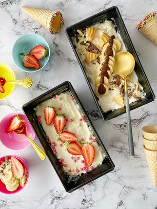 גלידה ביתית מ-2 מצרכים