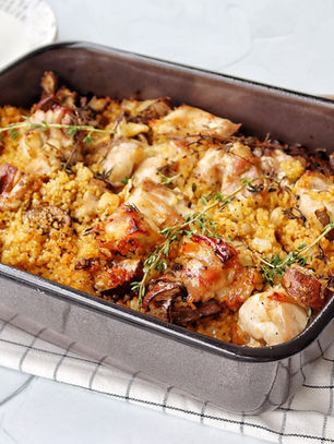 פרגיות ובורגול בתבנית אחת