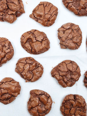 עוגיות שוקולד בראוניז פיצוצים