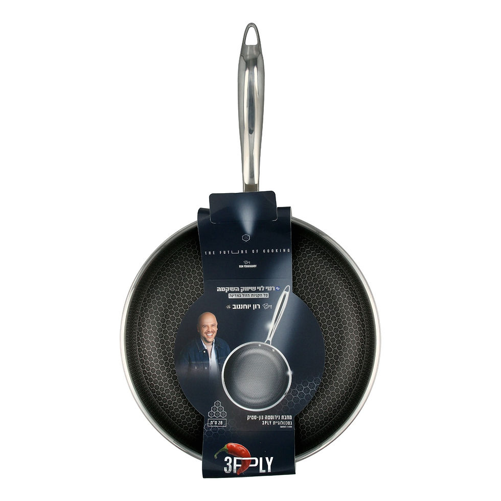 תמונה ממוזערת: Product: מחבת 28" מסדרת טריפל היוקרתית של רון יוחננוב
