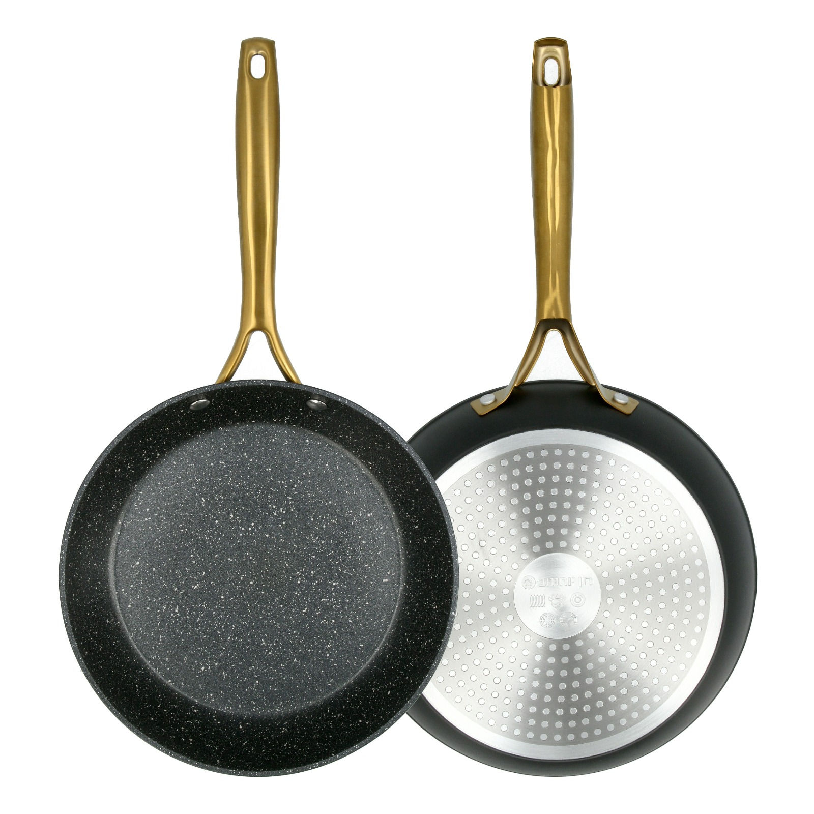 סט 3 מחבתות מסדרת גולדן טאץ