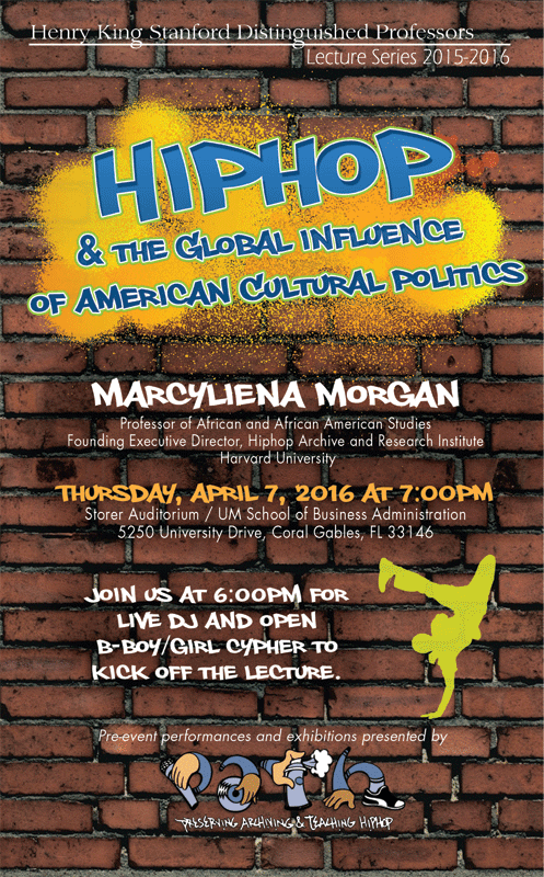 Marcyliena Morgan Flyer