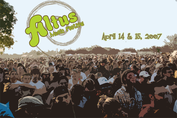 Altus Music Festival Flyer