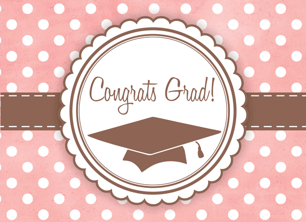 "Congrats Grad!" (Girl)