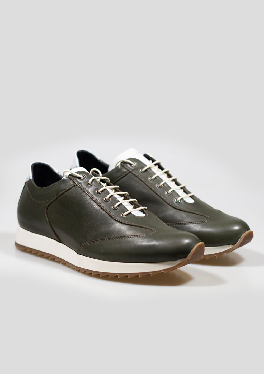 Francesco Sensini - Urban Sneakers Olive Green