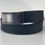 Thumbnail: Carbon Fiber effect leather belt BLACK