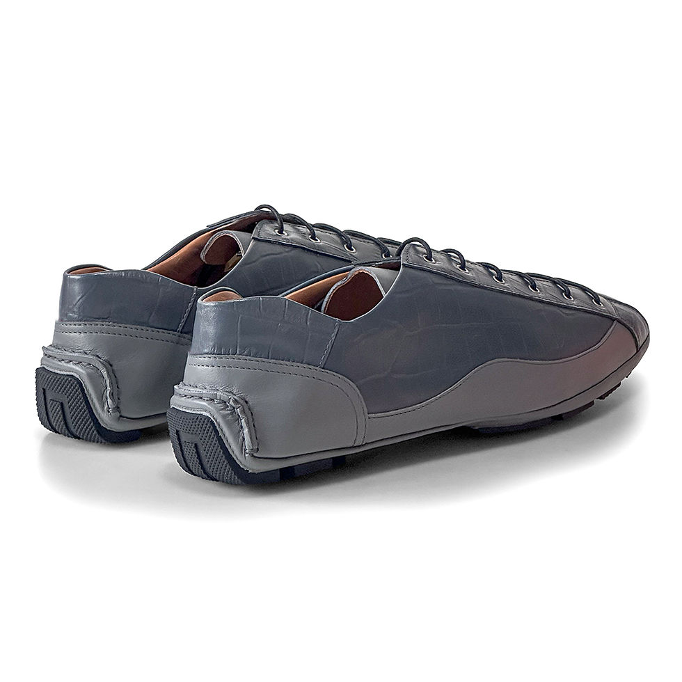 Miniature : Francesco Sensini – Prestige Collection Crocodile Effect Edition Grey
