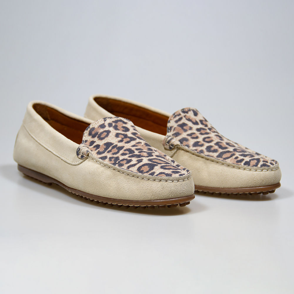 Sensini Donna – Leopard Moccasins