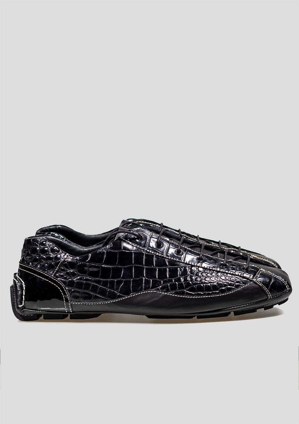 Miniature : Prestige Black Crocodile Effect