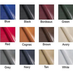 Leather Colors