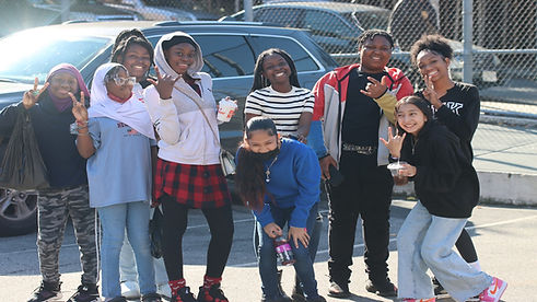 Students at our Homecoming