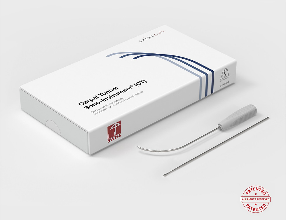 Spirecut sono Instrument carpal tunnel
