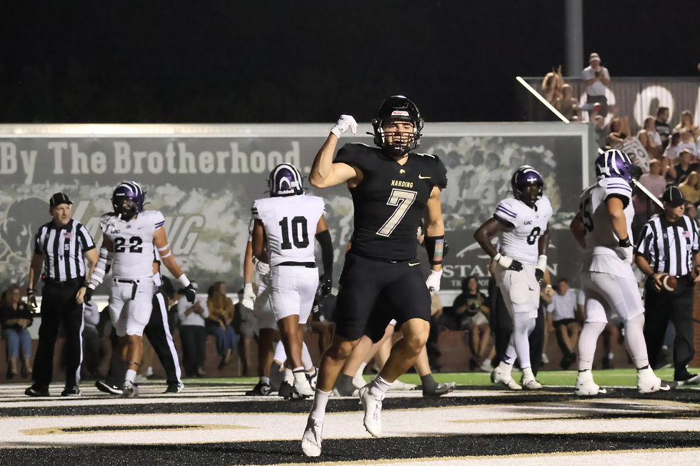 Harding gets revenge, beats OBU 24-7