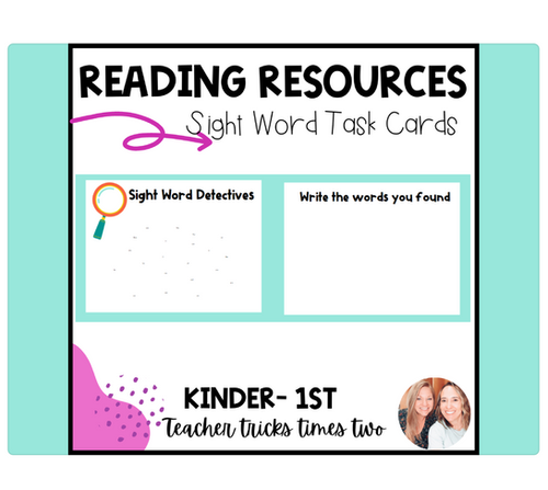 Sight Word Detective | Teacher Tricks x Two