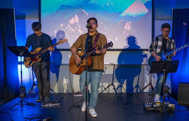 Worship Service at UCI Church