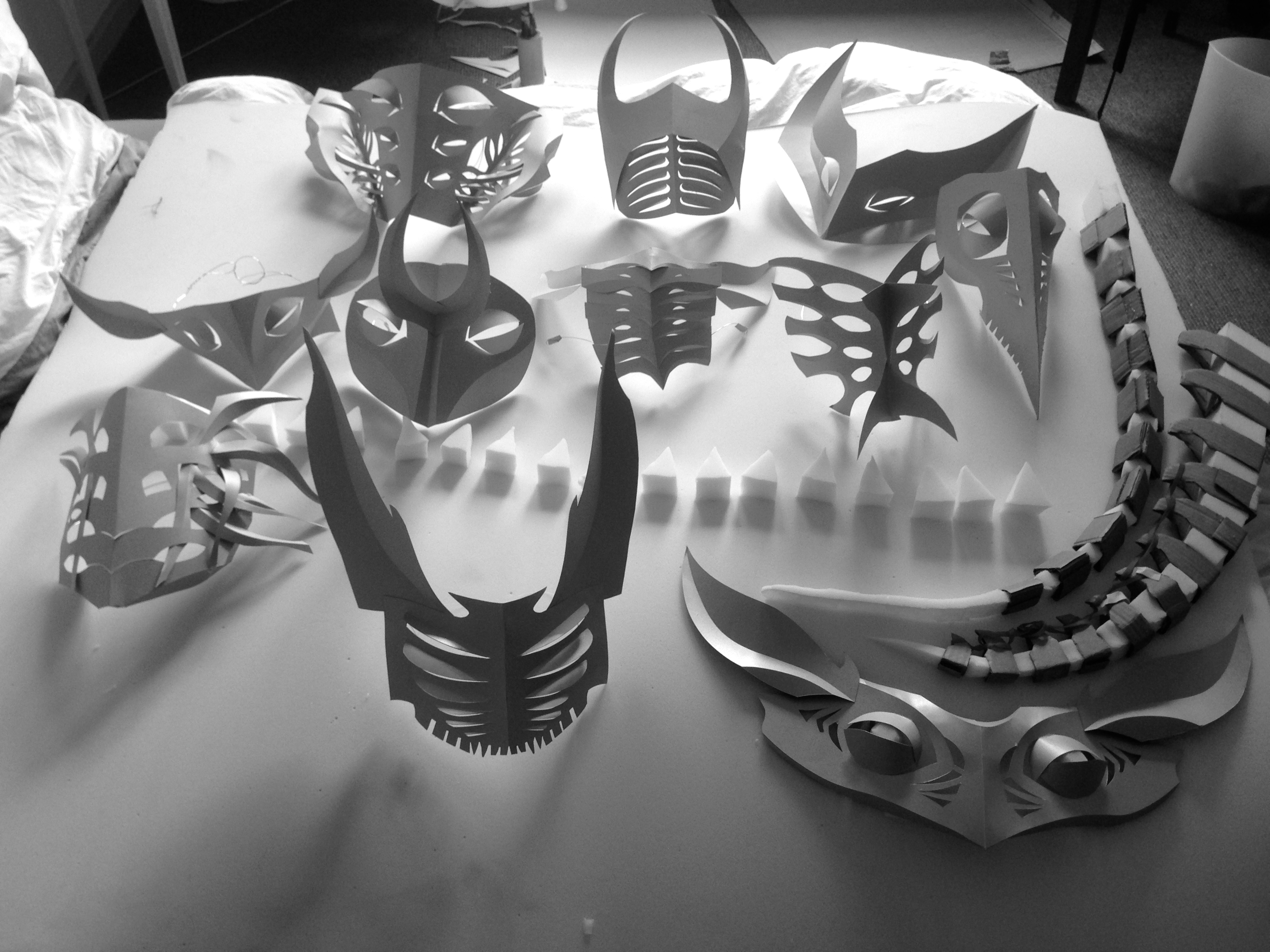 new masks and tails