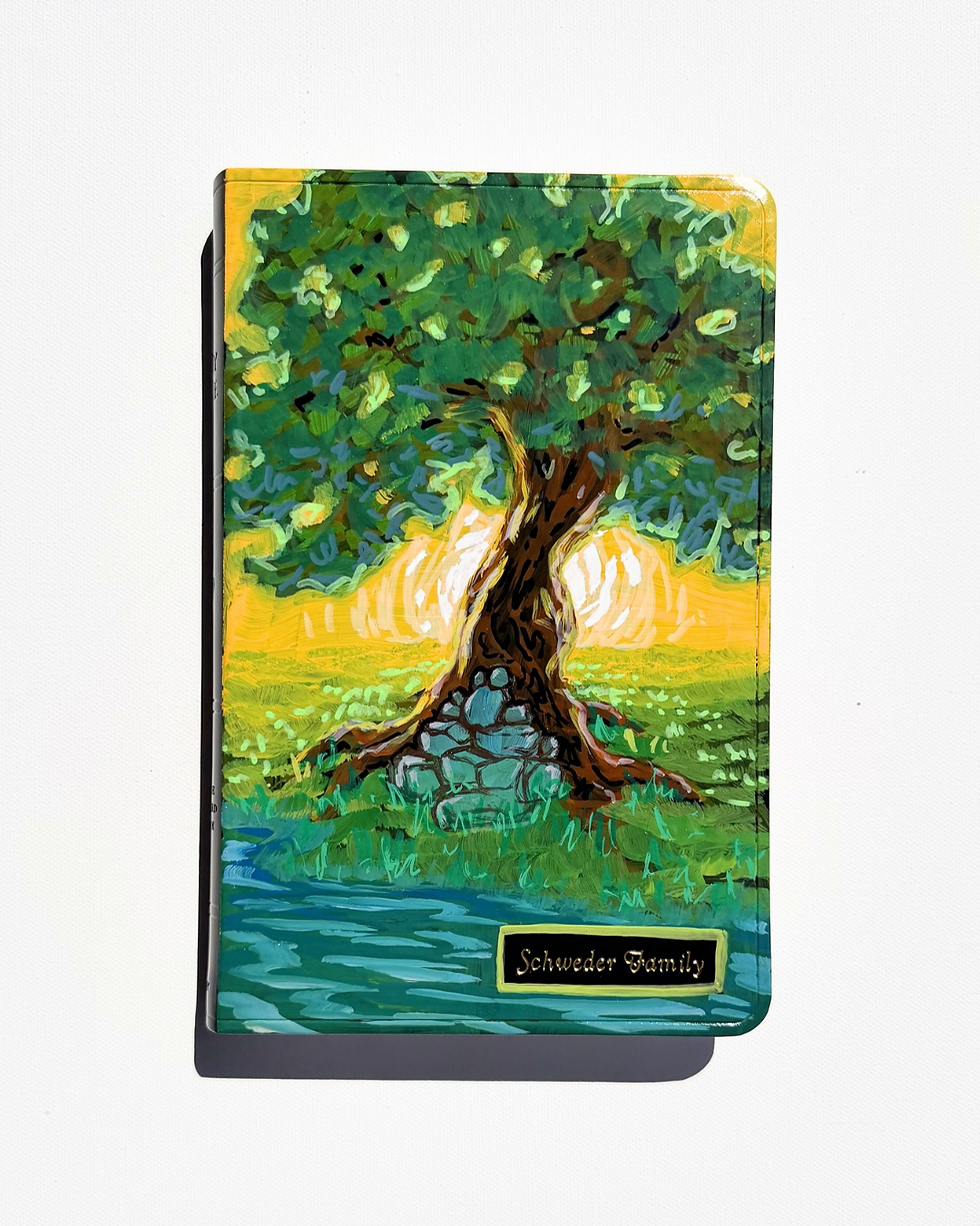 Painted Bible Covers - 34