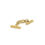 Thumbnail: 18k Solid Gold Five Hoop Toggle and Clasp Single piece
