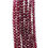 Thumbnail: AAA Quality Natural Graduated Faceted Rondelle Ruby Gemstone Beads 3.5mm-7.5mm,