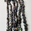Thumbnail: AAA Grade Freshwater Black Keshi Pearls (5mm-5.5mm) 16" Strand