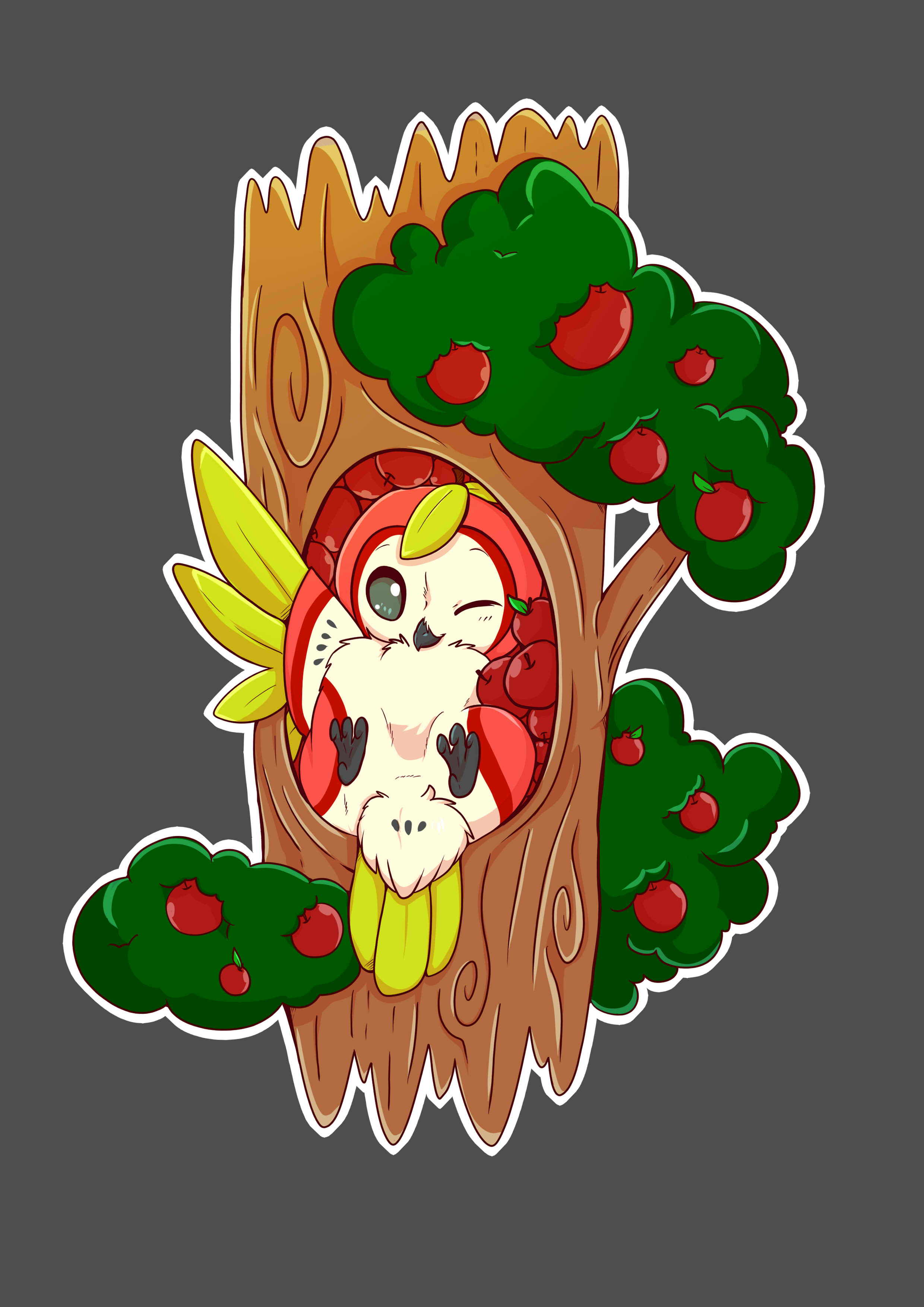 Owlpple tshirt design