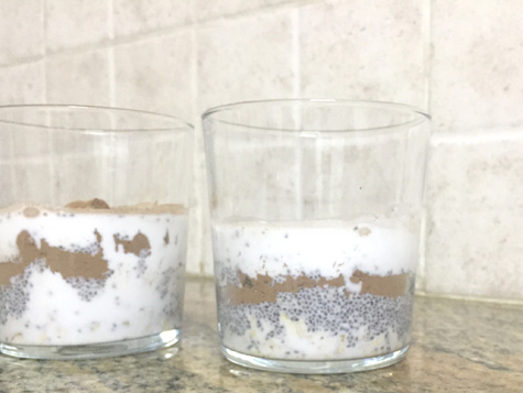 Overnight oats - Chocolate chia seed