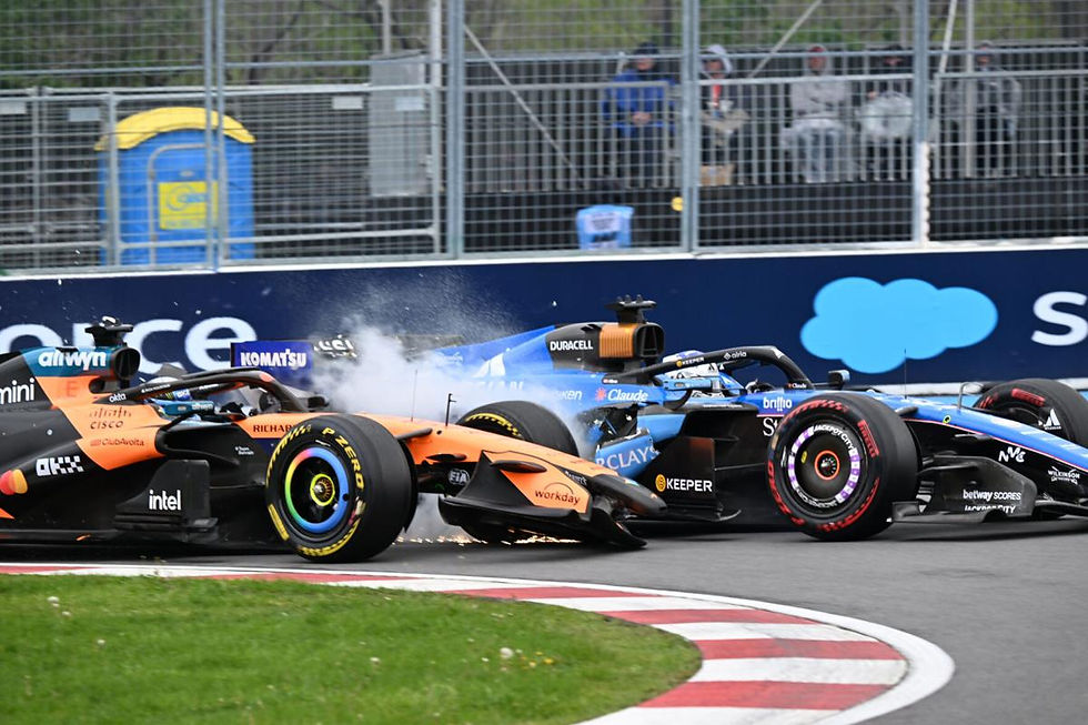 Albon vs Piastri