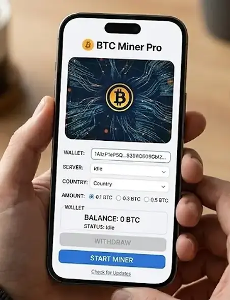 تطبيق تعدين البيتكوين برو للهواتف المحمولة