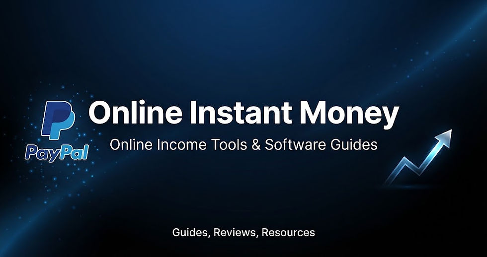 online instant money