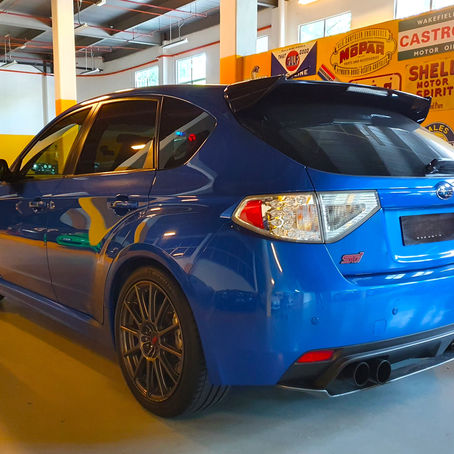 Reverting a special Subaru to OEM+