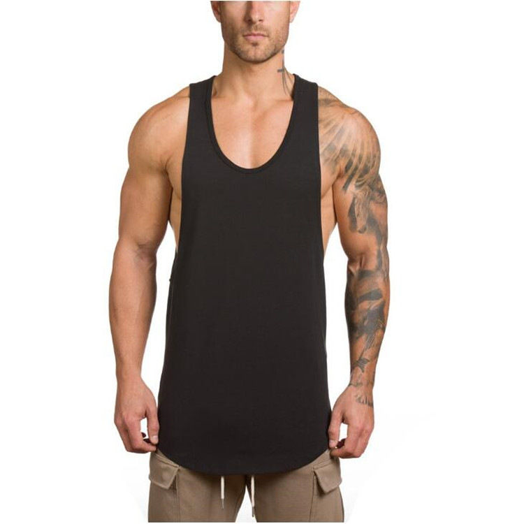 Thumbnail: Men's Solid Color Tank Top/Tee