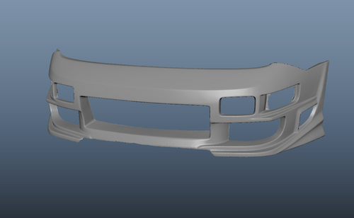300ZX Z32 Bomex Front Bumper 3D Scan | DingDongDrift