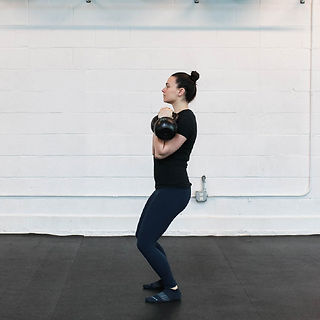 KB Push Press/Jerk Dip 1