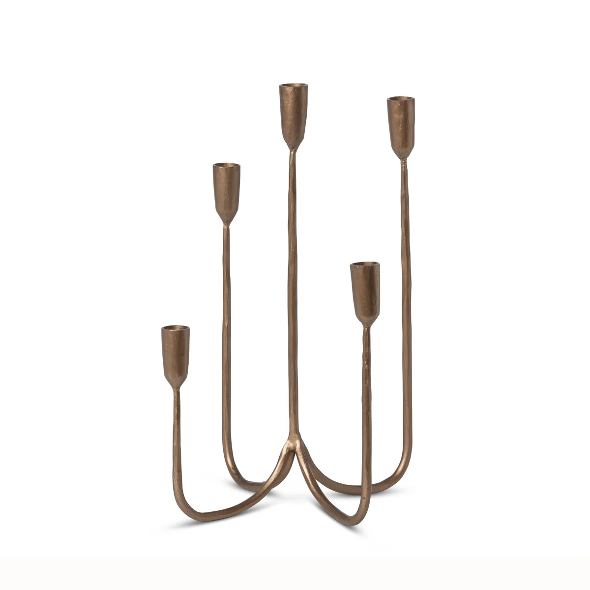 Brass Tabletop Candelabra