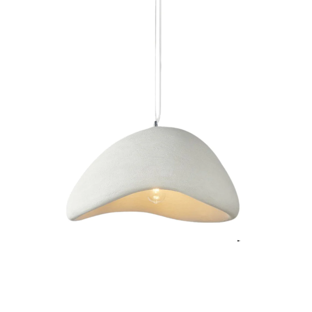 Wabi-Sabi pendant light modern minimalist interior dining area