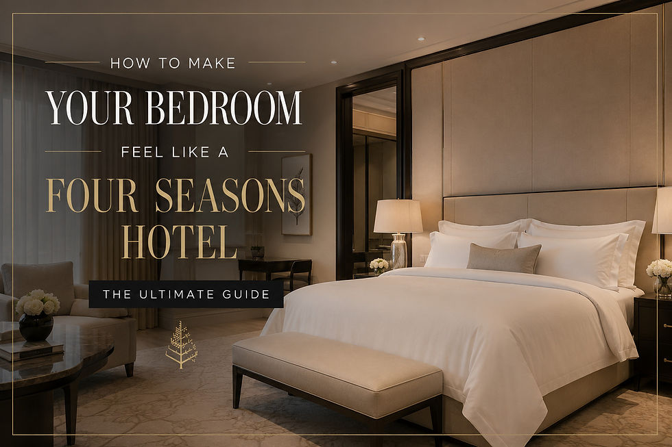 How to Create a Luxury Hotel Bedroom Inspired by Four Seasons: The Ultimate Guide.
