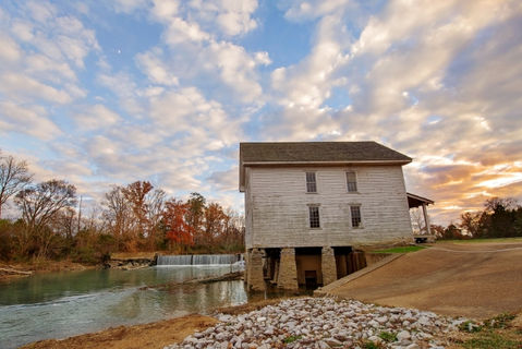 Mill on a River