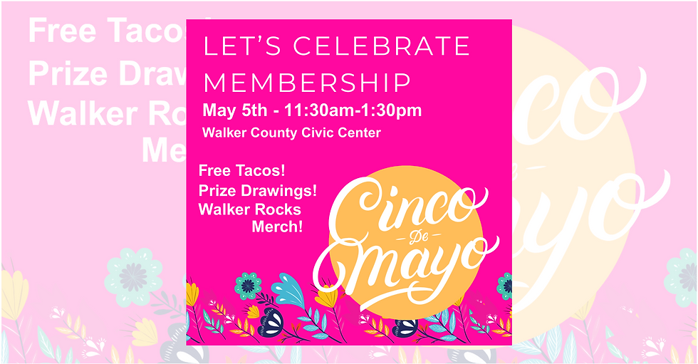 Walker Chamber - Let's Celebrate Membership