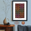 Thumbnail: Kotahitanga Tukutuku: A4 Print