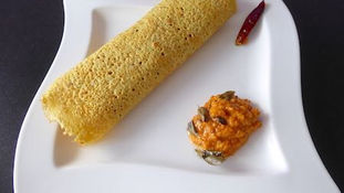 Cheela Rolls (Pfannkuchen mit Gemüse)