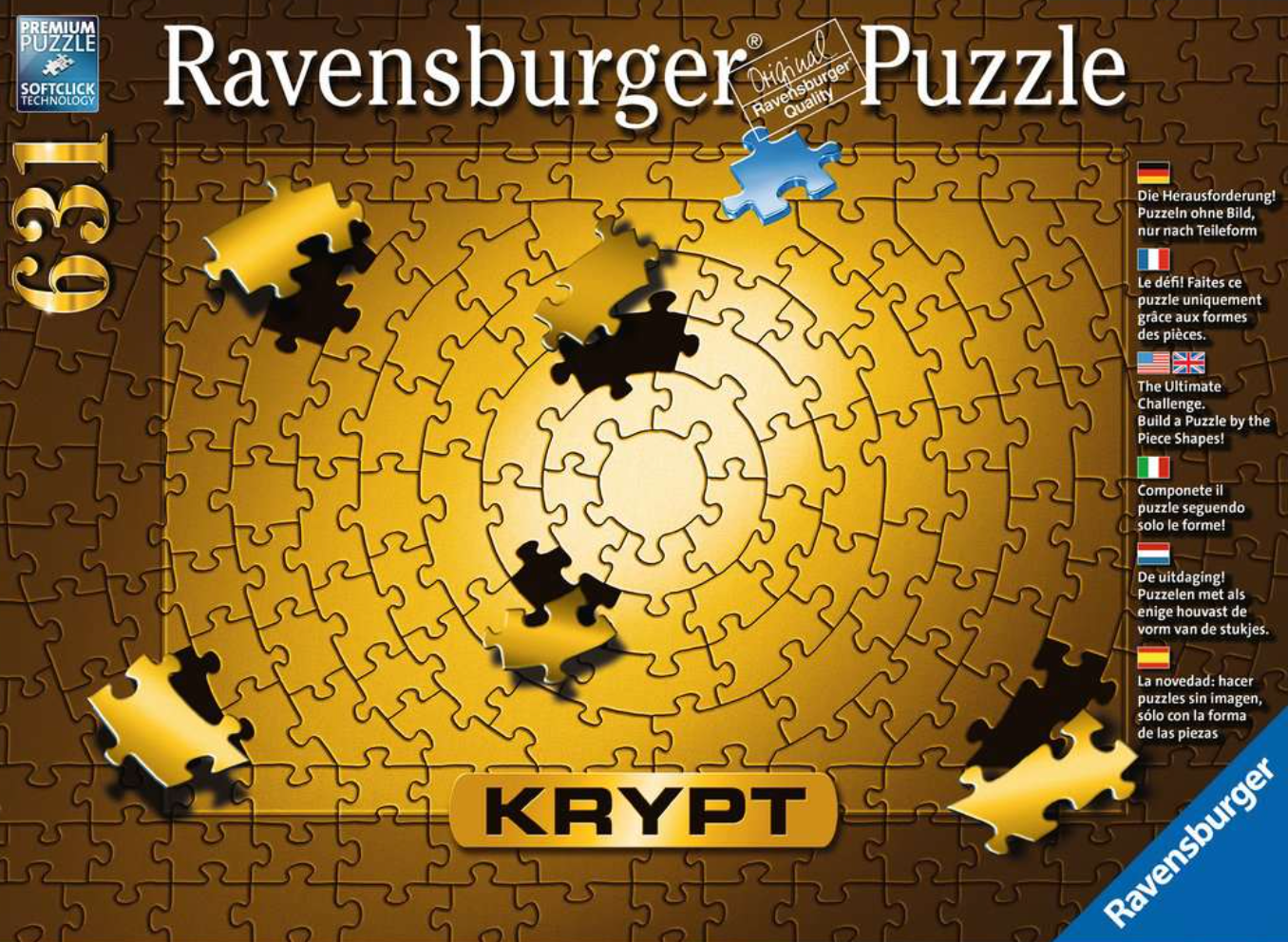 Krypt Oro- 631 Piezas