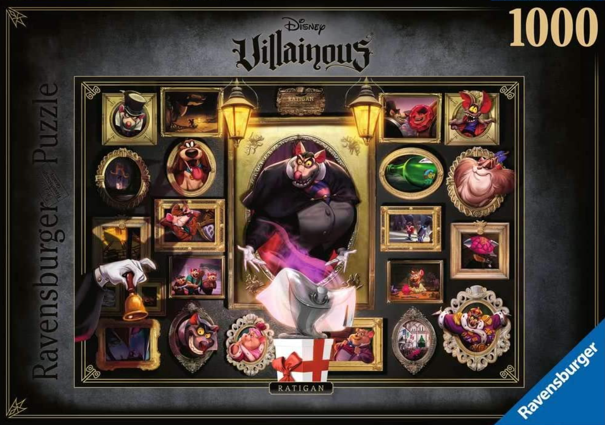 Ratigan: Villainous Collection- 1000 Piezas