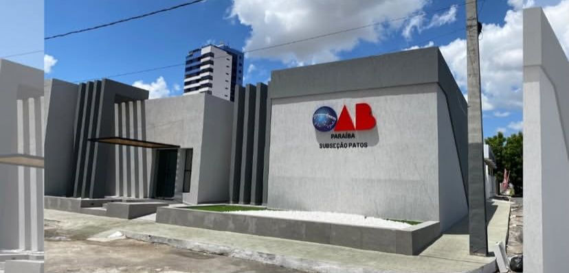 OAB-PB inaugura sede da Subseção de Patos nesta quarta