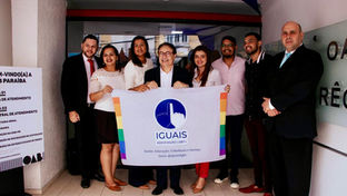 OAB-PB recebe Selo Iguais em reconhecimento  às ações em prol da comunidade LGBT+