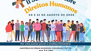Continuam abertas as inscrições para o II Seminário sobre Direitos Humanos
