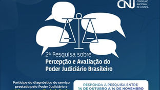 Pesquisa do CNJ sobre barreiras no acesso à Justiça pode ser respondida até o dia 28 de novembro
