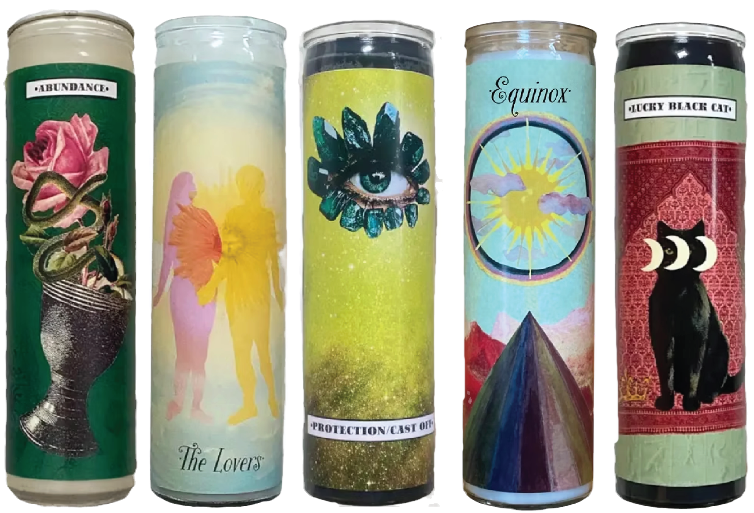 Snakes for Hair Sacred Candle Collection - Ritual & Ceremony