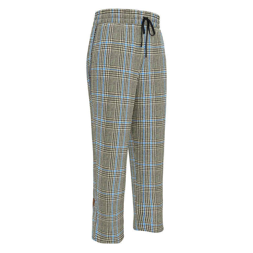 Thumbnail: Chicago plaid wide leg pants