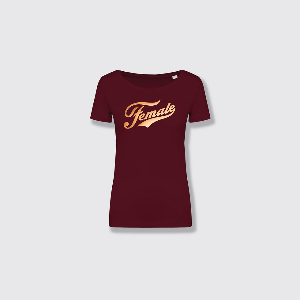 Thumbnail: F for female cherry cola t-shirt