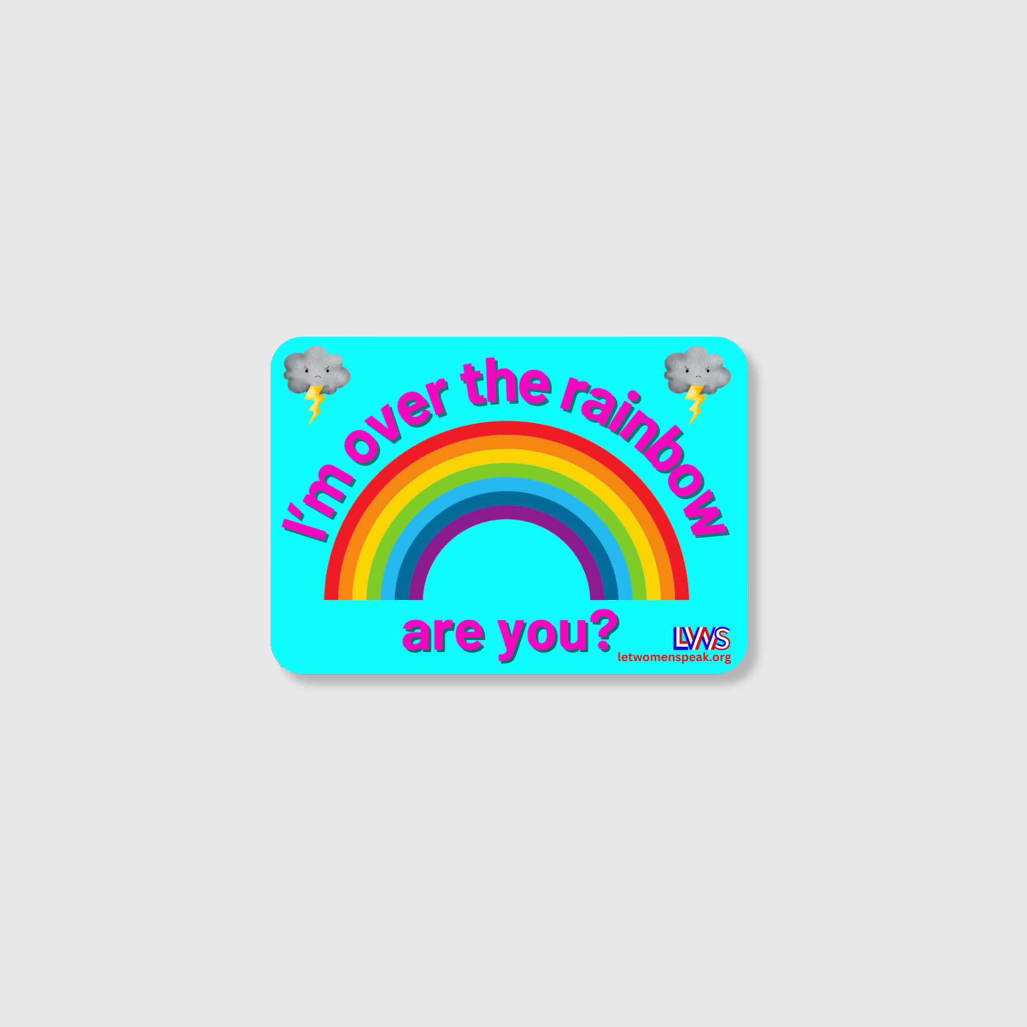 Rainbow sticker
